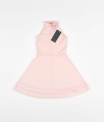 Růžové šaty LIPSY