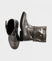 Šedostříbrné boty (EUR 33)
