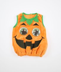 Oranžový plyšový kostým