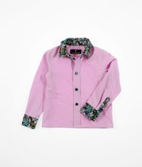 Lila košeľová blúzka LAZY FRANCIS