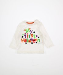 Bílé triko s nápisem NUTMEG