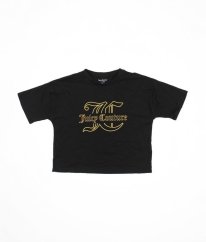 Čierne tričko s nápisom JUICY COUTURE