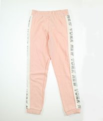 Ružové silnejšie tepláky s trblietaním DUNNES