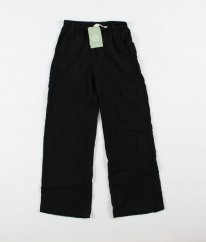 Černé lehké kalhoty H&M