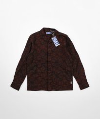 Hnedá silná vrchná košeľa JACK & JONES