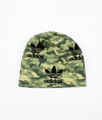 Zelená maskáčová čepice ADIDAS