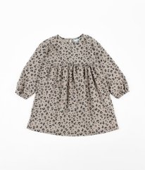 Béžové silnější leopardí šaty PRIMARK