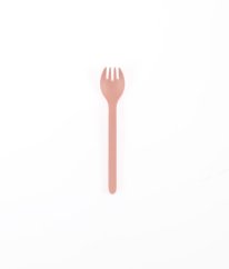 Tmavě růžová bambusová vidlička (15cm) Naoto LIEWOOD