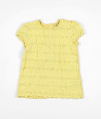 Žlutá krajková halenka MARKS & SPENCER