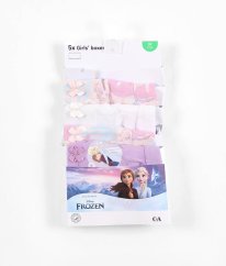 Sada 4 ks dívčích boxerek z biobavlny Frozen DISNEY