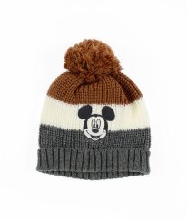 Šedohnedá zateplená čiapka (48-49 cm) DISNEY