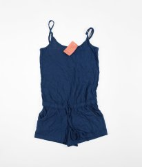 Modrý kraťasový overal BLUE MOTION