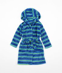 Modrý proužkovaný župan DUNNES