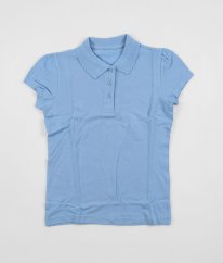 Modré piké polo tričko GEORGE