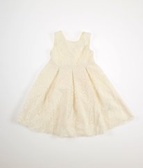 Krémové krajkové šaty MARKS & SPENCER