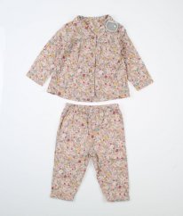Květované flanelové pyžamo NUTMEG