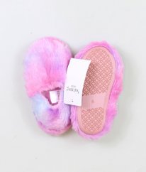 Růžové plyšové papuče (EU 20-21) NUTMEG