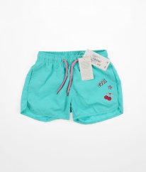Tyrkysové sportovní kraťasy SCHIESSER