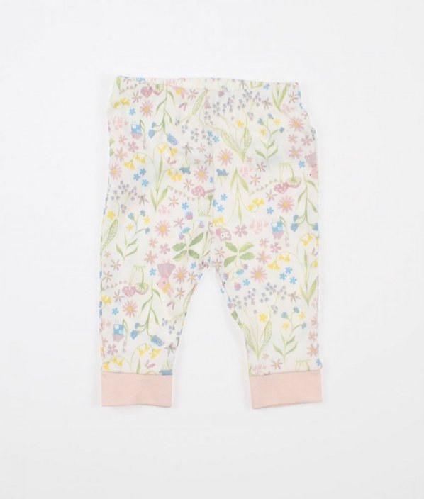 Smetanové pyžamové kalhoty s přírodou NUTMEG