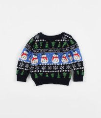 Modrý vánoční svetr PRIMARK