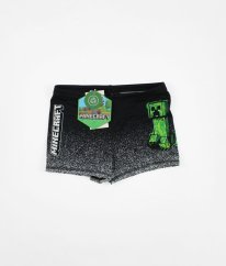 Černé plavky MINECRAFT