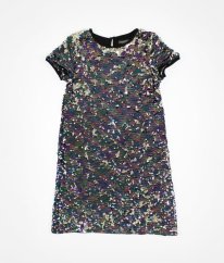 Barevné flitrové šaty se spodničkou PRIMARK