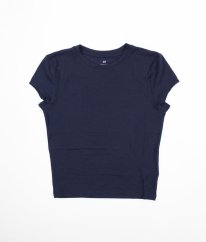 Tmavě modrá halenka/ tričko H&M