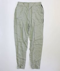 Zelené lehké kalhoty H&M