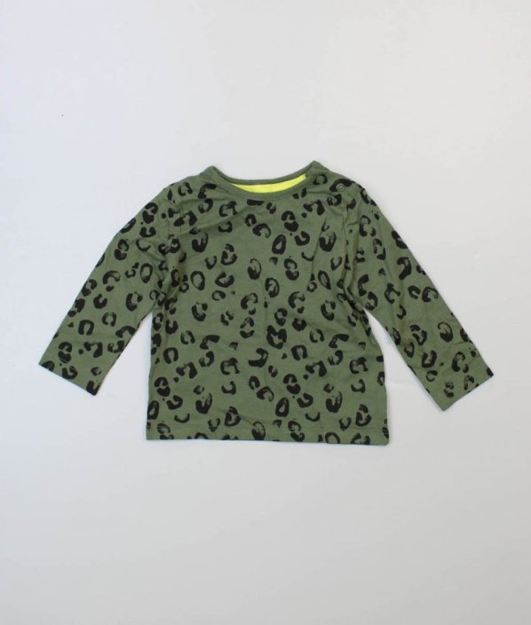 Zelené leopardí triko F&F