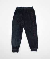 Modrošedé semišové tepláky MARKS & SPENCER