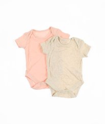 Sada 2 ks růžového a béžového body GEORGE