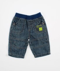 Modré riflové nohavice M&S