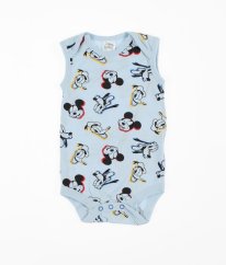 Světle modré body DISNEY