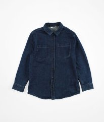 Modrá riflová silná košile/bunda MARKS & SPENCER