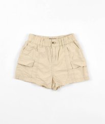 Béžové plátené kraťasy PRIMARK