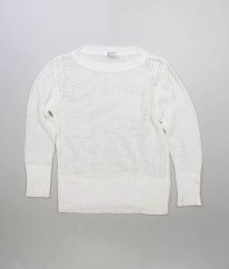 Bílý pletený svetr BLUKIDS