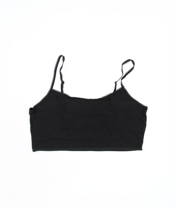 Černý top/podprsenka (obvod 70 pružný) C&A