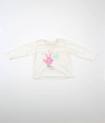 Krémové fleece pyžamové tričko PRIMARK