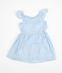 Modrobílé proužkované šaty s puntíky PRIMARK