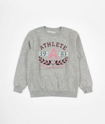 Šedá extra jemná silnejšia mikina H&M