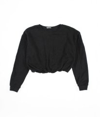 Černá silnější mikina MATALAN