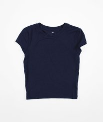 Tmavě modrá halenka/ tričko H&M