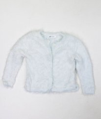 Krémový chlupatý svetr H&M