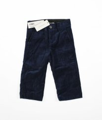 Modr semišové nohavice s podšívkou JANIE AND JACK