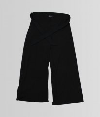 Černé lehké kalhoty NEW LOOK
