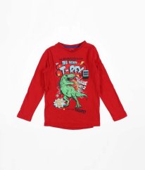 Červené tričko s dinosaurom F&F