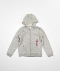 Šedá silnější mikina