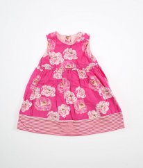 Růžové šaty s květy a spodničkou EARLY DAYS