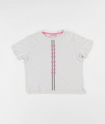 Bílé tričko s nápisem ELLE