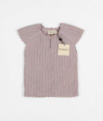 Křídově fialové svetříkové tričko/halenka MARMAR COPENHAGEN